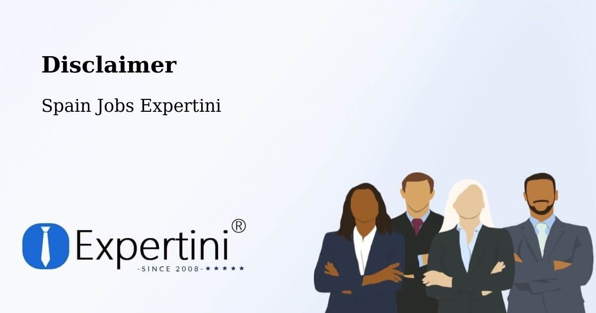 Disclaimer – Valsequillo - Spain Jobs Expertini
