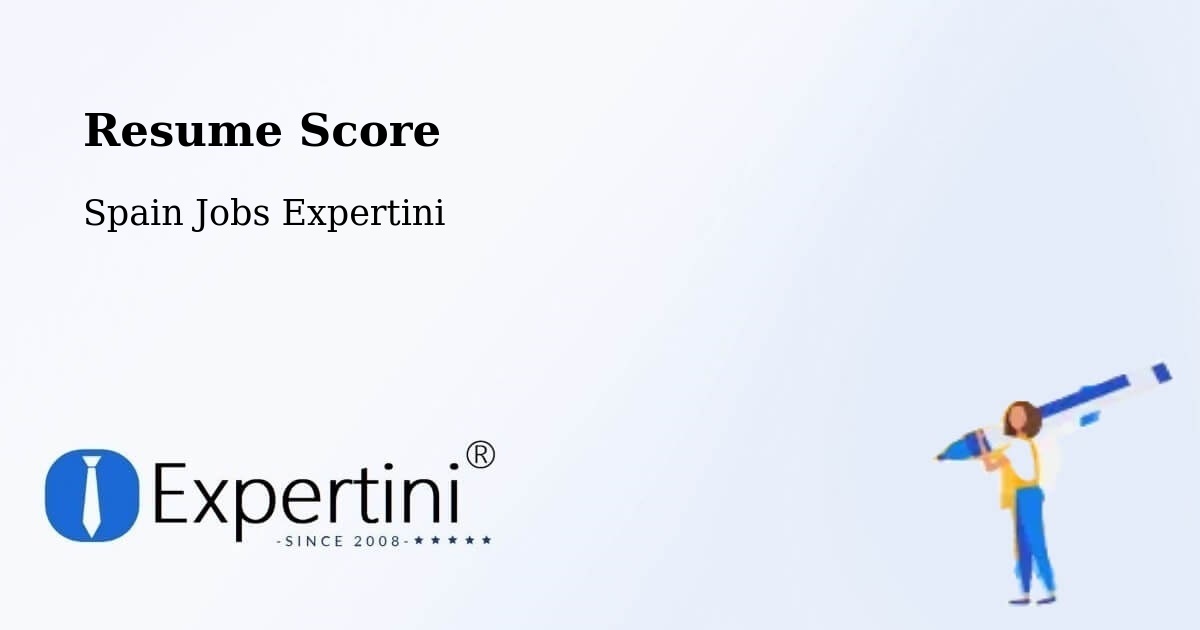 Resume Score & Job Description Match Tool – Valsequillo - Spain Jobs Expertini
